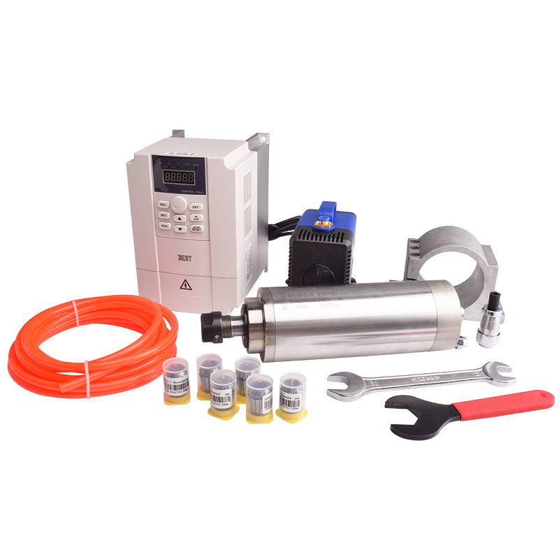 저렴한 가격에 고속으로 작동하는 GDZ 스핀들과 VFD - 2.2Kw Water Cooled Spindle Kit Vfd 리뷰 및 가격